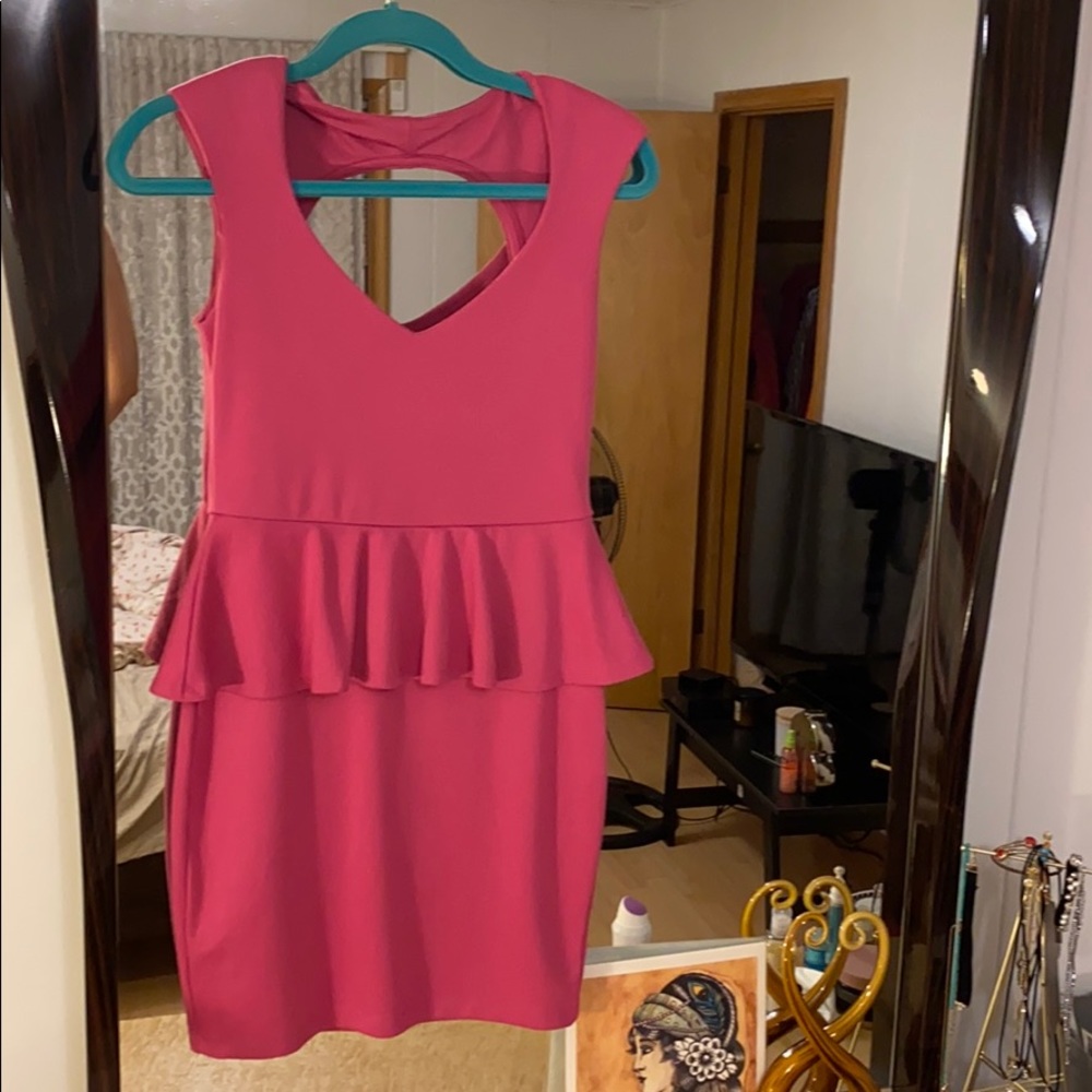Pink Mini Dress